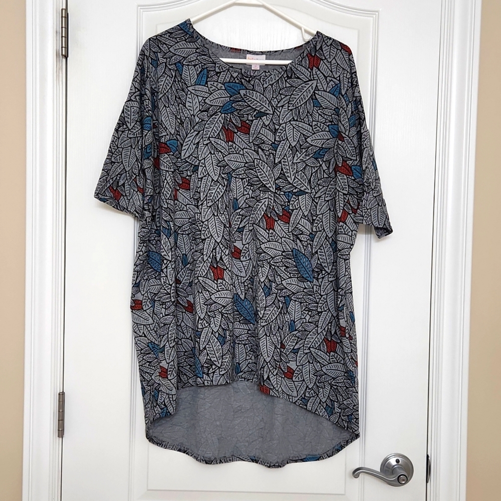 Lularoe leaves Irma tunic, sz M